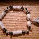 Wooden and Glass Bead Bracelet