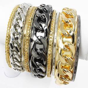 9 Multi Layer Bangles Multi Color Bangle Bracelets Gold Silver Rhodium Bangles