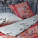 Bedding set /Reds/ NATURAL 100% linen/King size