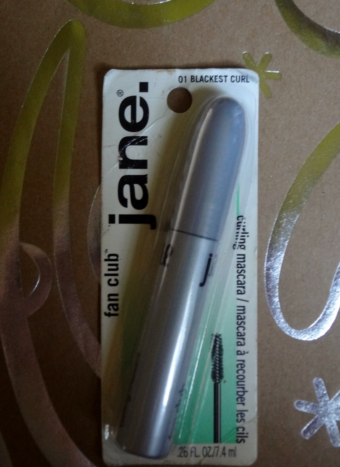 Jane Curling Mascara 01 in "Blackest Black"