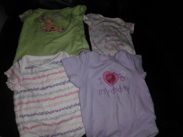 4 misc onesies