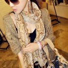 Snake Skin Printing Graffiti Neck Scarf  -Women- 180cm x 70cm FREE SHIPPING
