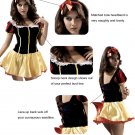 Sexy Deluxe Snow White Princess Costume - Womens - One Size - ~ USA Seller ~