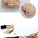 Womens Hollow-carved Rose Design 24 Inches Necklace ~USA Seller~