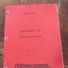 Westerbeke Parts List