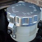 1989-1995 Kawasaki Ninja ZX7 Silver Clutch Fluid Reservoir Cap ZX-7 Pro-tek RC-300S