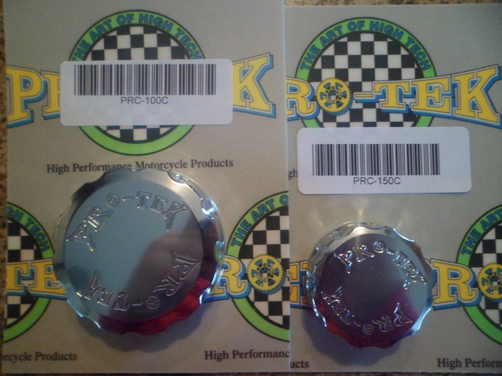 20082015 Honda CBR1000RR Chrome Front & Rear Brake Fluid Reservoir