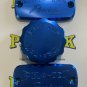 Front & Rear Brake & Clutch Fluid Reservoir Caps Made For Honda ST1300 ST-1300PA 2003-2018 RCK-280