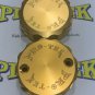 Protek Front & Rear Brake Fluid Reservoir Caps Made For Honda CBR929RR CBR-929RR 2000-2001 RCK-40