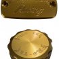Pro-tek Front & Rear Brake Fluid Reservoir Caps Made For Honda CB900F 919 2002-2007 CB-900F RCK-80