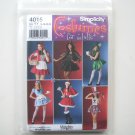 Simplicity Pattern 4015 Size 18 - 24 Wrights Misses Sexy Mini Dresses Adults Costumes