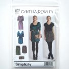 Simplicity Pattern 2305 Size 4 - 12 Cynthia Rowley Misses Womens Dresses Skirt Purse
