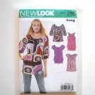 Womens Misses Pullover Tops 6 - 16 New Look Simplicity Sewing Pattern 6780 Womens Misses Pullover Tops 6 - 16 New Look Simplicity Sewing Pattern 6780
