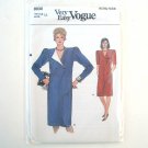 Vogue Very Easy Pattern 8930 Size 12 Misses Dress