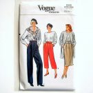 Vogue Sewing Pattern 9358 Size 12 Misses Skirt and Pants
