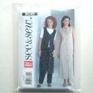 Misses Petite Duster Dress Pants 14 - 18 See and Sew Pattern B4109