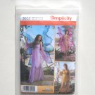 Fairy Costumes Misses HH 6 - 12 Simplicity Sewing Pattern 3632 Fairy Costumes Misses HH 6 - 12 Simplicity Sewing Pattern 3632