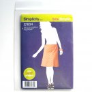Bias Skirt 10 - 22 Sew Easy Project Simplicity Sewing Pattern E1834 Bias Skirt 10 - 22 Sew Easy Project Simplicity Sewing Pattern E1834