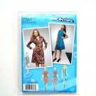 Misses Miss Petite Dress Tunic 4 - 12 Project Runway Simplicity Sewing Pattern 2307 Misses Miss Petite Dress Tunic 4 - 12 Project Runway Simplicity Sewing Pattern 2307
