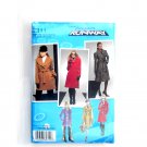 Misses Petite Coat 14 - 22 Project Runway Simplicity Sewing Pattern 2311