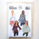Misses' Loose Fit Tops Size XS - M Butterick Pattern B5854 Misses' Loose Fit Tops Size XS - M Butterick Pattern B5854