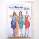 Misses' Evening Dress Peplum Size 6 - 14 Butterick Pattern B5811 Misses' Evening Dress Peplum Size 6 - 14 Butterick Pattern B5811