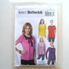 Misses' Top Size 6 - 14 Butterick Pattern B5817