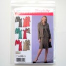 Misses Unlined Coat Jacket Lined Dress Plus Size 20W - 28W Simplicity Sewing Pattern 4014 Misses Unlined Coat Jacket Lined Dress Plus Size 20W - 28W Simplicity Sewing Pattern 4014