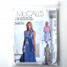 Petite Dress Unlined Jacket Scarf 8 - 12 McCalls Sewing Pattern 3152