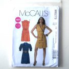 Misses Womens Dresses Belt Plus Size 18W - 24W McCalls Sewing Pattern M6279 Misses Womens Dresses Belt Plus Size 18W - 24W McCalls Sewing Pattern M6279