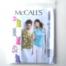Misses Lined Tops Plus Size L - XXL McCalls Sewing Pattern M6562 Misses Lined Tops Plus Size L - XXL McCalls Sewing Pattern M6562