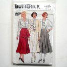 Skirt Misses 12 14 16 Vintage Butterick Sewing Pattern 6724