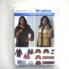 Jacket Capelet Wrap Scarf Simplicity Sewing Pattern 4349 Jacket Capelet Wrap Scarf Simplicity Sewing Pattern 4349