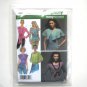 Misses Knit Woven Capelet Tops Simplicity Sewing Pattern 4485