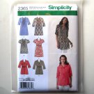 Misses Tunic 2 Lengths 16 18 20 22 24 Simplicity Sewing Pattern 2365 Misses Tunic 2 Lengths 16 18 20 22 24 Simplicity Sewing Pattern 2365
