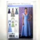 Special Occasion Dress Misses 14 16 18 20 22 Simplicity Sewing Pattern 2442