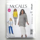Womens Dolman Sleeve Tunics Skirt Pants 18W 20W 22W 24W McCalls Sewing Pattern MP424