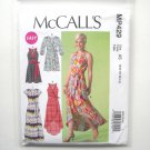 Misses Wrap Dresses 6 8 10 12 14 McCalls Sewing Pattern MP429