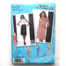 Womens Misses Dress 4 6 8 10 12 Project Runway Simplicity Sewing Pattern 2403 Womens Misses Dress 4 6 8 10 12 Project Runway Simplicity Sewing Pattern 2403