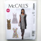 Misses Princess Seam Dresses 14 16 18 20 22 McCalls Sewing Pattern M6887