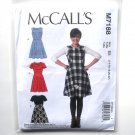 Womens Misses Flared Dresses 14 - 22 McCalls Sewing Pattern M7188