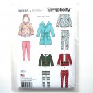 Toddlers Robe Knit Pants Tops Karen Z Simplicity Sewing Pattern D0556