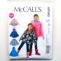 Girls Ponchos McCalls Easy Sewing Pattern MP490