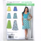 Womens Bias Gored Skirts 14 - 22 In K Designs 2 Hour Simplicity Pattern 2184 Womens Bias Gored Skirts 14 - 22 In K Designs 2 Hour Simplicity Pattern 2184
