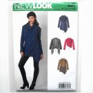 Misses Jacket Draped Simplicity New Look Sewing Pattern 6417