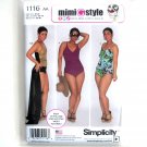 Misses Swimsuits Wrap Skirt Mimi G Style 10 12 14 16 18 Simplicity Sewing Pattern 1116 Misses Swimsuits Wrap Skirt Mimi G Style 10 12 14 16 18 Simplicity Sewing Pattern 1116
