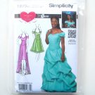 Misses Womens Special Occasion Dresses 4 - 12 Simplicity Pattern 1875