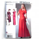 Misses Womens Vintage 1940s Gown Dress 14 - 22 Simplicity Sewing Pattern D0576