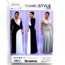 Misses Womens Knit Dresses Plus Sizes Mimi G Simplicity Sewing Pattern D0640 Misses Womens Knit Dresses Plus Sizes Mimi G Simplicity Sewing Pattern D0640