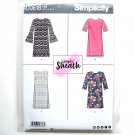 Misses Miss Petite Dresses 6 - 14 Simplicity Sewing Pattern D0618 Misses Miss Petite Dresses 6 - 14 Simplicity Sewing Pattern D0618